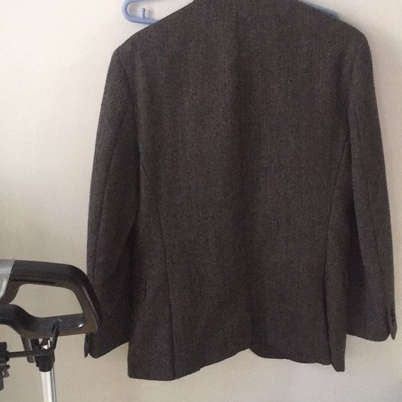 ralph lauren black label herringbone blazer 39r - Picture 3 of 3